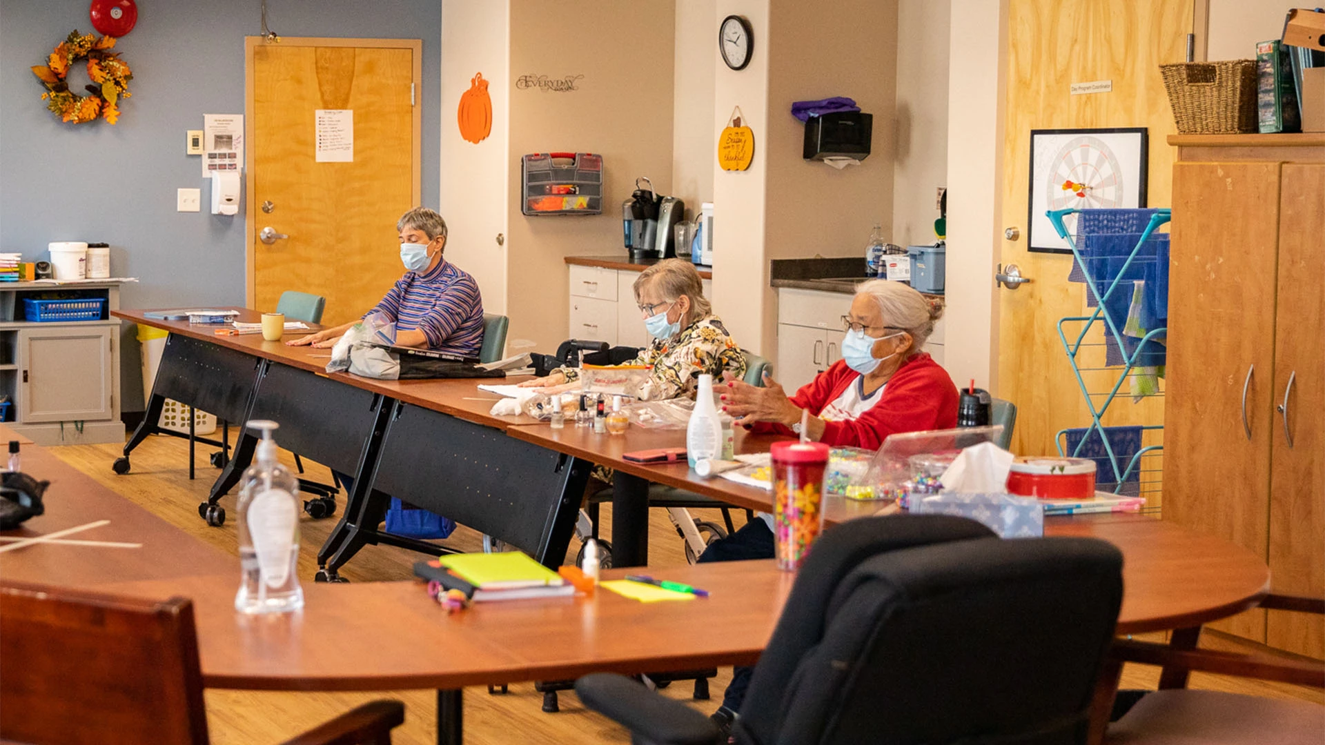 Activity area at The Hamlets at Penticton senior living